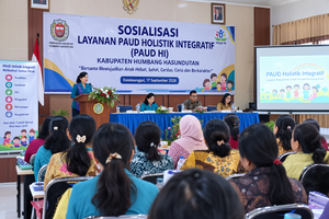 Pendidikan PAUD Humbahas Diperkuat melalui Layanan Holistik Integratif