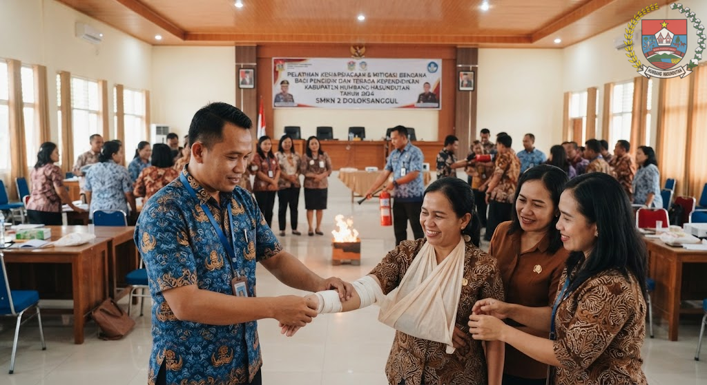 Pemkab dan Dinas Pendidikan Humbahas Bekali 120 Pendidik untuk Wujudkan "Sekolah Tangguh Bencana"