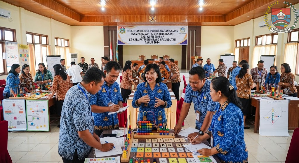 Sukseskan Akselerasi Mutu, Dinas Pendidikan Humbahas Targetkan 2.160 Guru Kuasai Metode Pembelajaran Gampang, Asyik, dan Menyenangkan (GASING)